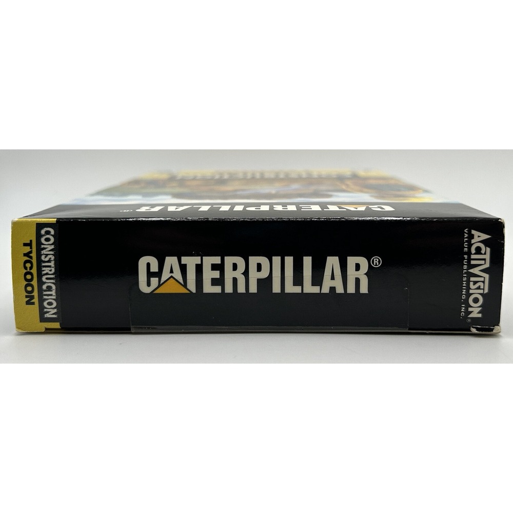 Caterpillar Construction Tycoon Activision PC Cd-ROM Brand New Sealed - Picture 8 of 8